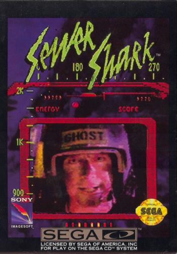 Cover Sewer Shark for Sega CD